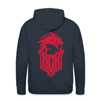 SPOD Männer Premium Hoodie Navy / S Hai Bike - Redline - Premium Hoodie E-Bike-Community