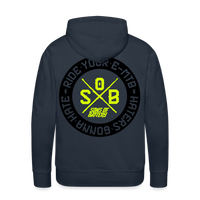 SPOD Männer Premium Hoodie Navy / S Haters 2 FarbigMänner Premium Hoodie E-Bike-Community