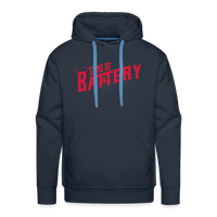 SPOD Männer Premium Hoodie Navy / S Oldschool - Men’s Premium Hoodie E-Bike-Community