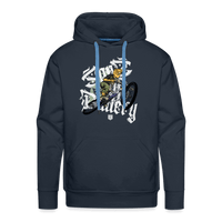 SPOD Männer Premium Hoodie Navy / S Shred or Alive - Brush - Premium Hoodie E-Bike-Community