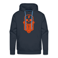 SPOD Männer Premium Hoodie Navy / S Skullgang Neonorange Men’s Premium Hoodie E-Bike-Community