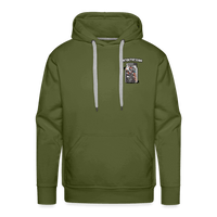 SPOD Männer Premium Hoodie Olivgrün / S Antidepressiva - Men’s Premium Hoodie E-Bike-Community