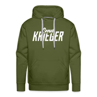 SPOD Männer Premium Hoodie Olivgrün / S Commander Krieger - Hoodie - Männer Premium Hoodie E-Bike-Community