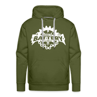 SPOD Männer Premium Hoodie Olivgrün / S Roughskull - Men’s Premium Hoodie E-Bike-Community