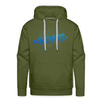 SPOD Männer Premium Hoodie Olivgrün / S SONS BLUE - Men’s Premium Hoodie E-Bike-Community