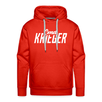 SPOD Männer Premium Hoodie Rot / S Commander Krieger - Hoodie - Männer Premium Hoodie E-Bike-Community