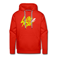 SPOD Männer Premium Hoodie Rot / S Love 2 Ride - Men’s Premium Hoodie E-Bike-Community