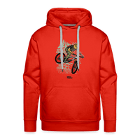 SPOD Männer Premium Hoodie Rot / S Shred or Alive? 2022Men’s Premium Hoodie E-Bike-Community