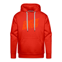 SPOD Männer Premium Hoodie Rot / S Signature - Neonorange - Men’s Premium Hoodie E-Bike-Community