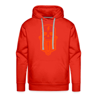 SPOD Männer Premium Hoodie Rot / S Skullgang Neonorange Men’s Premium Hoodie E-Bike-Community