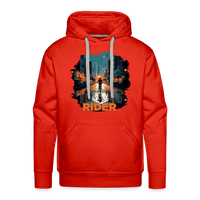 SPOD Männer Premium Hoodie Rot / S Urban Rider - Men’s Premium Hoodie E-Bike-Community