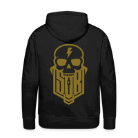 SPOD Männer Premium Hoodie S SKULLGANG GOLD Backprint Premium Hoodie E-Bike-Community