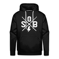 SPOD Männer Premium Hoodie Schwarz / S Cross Premium Hoodie E-Bike-Community