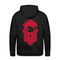 SPOD Männer Premium Hoodie Schwarz / S Hai Bike - Redline - Premium Hoodie E-Bike-Community