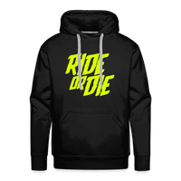 SPOD Männer Premium Hoodie Schwarz / S Ride or Die - Men’s Premium Hoodie E-Bike-Community