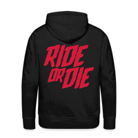 SPOD Männer Premium Hoodie Schwarz / S Ride or Die - Redline - Premium Hoodie E-Bike-Community