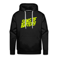 SPOD Männer Premium Hoodie Schwarz / S Signature Neongelb Men’s Premium Hoodie E-Bike-Community