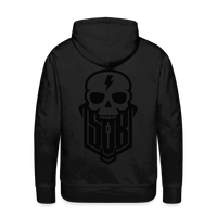 SPOD Männer Premium Hoodie Schwarz / S Skullgang - Blackline - Premium Hoodie E-Bike-Community