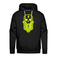 SPOD Männer Premium Hoodie Schwarz / S Skullgang Neongelb Premium Hoodie E-Bike-Community