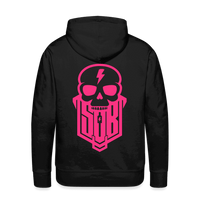 SPOD Männer Premium Hoodie Schwarz / S Skullgang - Neonpink -Men’s Premium Hoodie E-Bike-Community