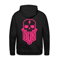SPOD Männer Premium Hoodie Schwarz / S Skullgang - Neonpink - Premium Hoodie E-Bike-Community