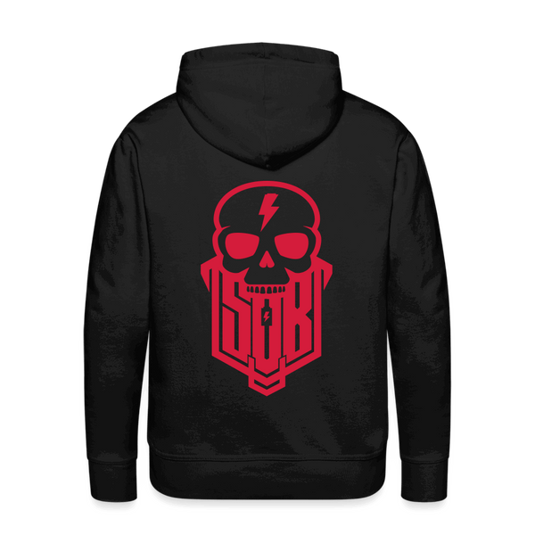 SPOD Männer Premium Hoodie Schwarz / S Skullgang - Redline - Men’s Premium Hoodie E-Bike-Community