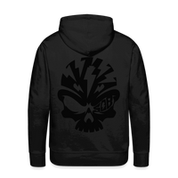 SPOD Männer Premium Hoodie Schwarz / S Skullhead - Blackline - Premium Hoodie E-Bike-Community