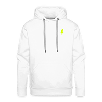 SPOD Männer Premium Hoodie weiß / S Flash - Men’s Premium Hoodie E-Bike-Community