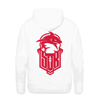 SPOD Männer Premium Hoodie weiß / S Hai Bike - Redline - Premium Hoodie E-Bike-Community