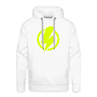 SPOD Männer Premium Hoodie weiß / S Lightning - Männer Premium Hoodie E-Bike-Community