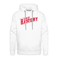 SPOD Männer Premium Hoodie weiß / S Oldschool - Men’s Premium Hoodie E-Bike-Community