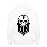 SPOD Männer Premium Hoodie weiß / S Skullgang - Blackline - Premium Hoodie E-Bike-Community