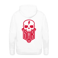SPOD Männer Premium Hoodie weiß / S Skullgang - Redline - Men’s Premium Hoodie E-Bike-Community