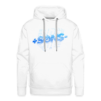 SPOD Männer Premium Hoodie weiß / S SONS BLUE - Men’s Premium Hoodie E-Bike-Community