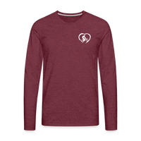 SPOD Männer Premium Langarmshirt Love 2 Ride / ❤️Männer Premium Langarmshirt E-Bike-Community