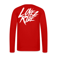 SPOD Männer Premium Langarmshirt Love 2 Ride / ❤️Männer Premium Langarmshirt E-Bike-Community