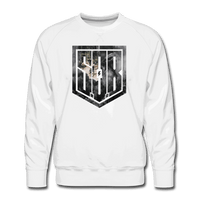 SPOD Männer Premium Pullover Weiß / S Trailground - Männer Premium Pullover E-Bike-Community