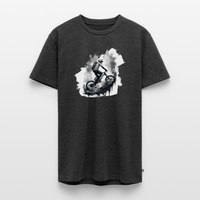 SPOD Männer Premium T-Shirt | Spreadshirt 812 Anthrazit meliert / S Enduro Biker - Männer Premium T-Shirt E-Bike-Community