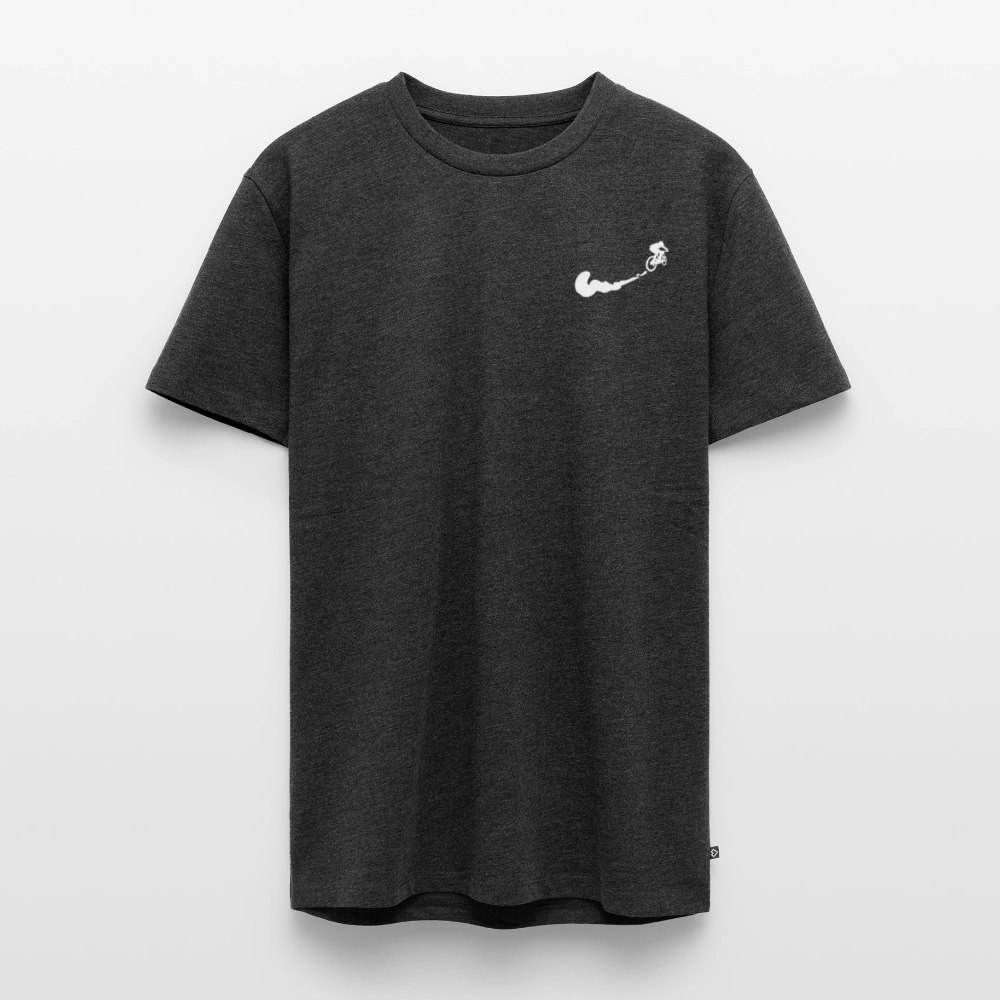 SPOD Männer Premium T-Shirt | Spreadshirt 812 Anthrazit meliert / S Just Ride it - Solo - Männer Premium T-Shirt E-Bike-Community