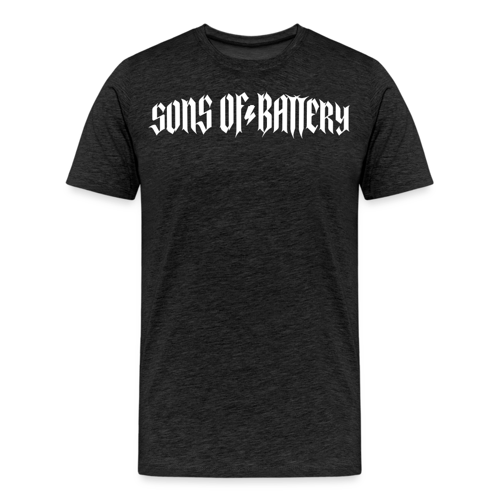 SPOD Männer Premium T-Shirt | Spreadshirt 812 Anthrazit / S Rough - Männer Premium T-Shirt E-Bike-Community