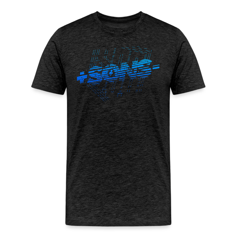 SPOD Männer Premium T-Shirt | Spreadshirt 812 Anthrazit / S SONS BLUE - DTF - Männer Premium T-Shirt E-Bike-Community