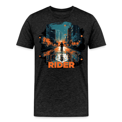 SPOD Männer Premium T-Shirt | Spreadshirt 812 Anthrazit / S Urban Rider - Männer Premium T-Shirt E-Bike-Community