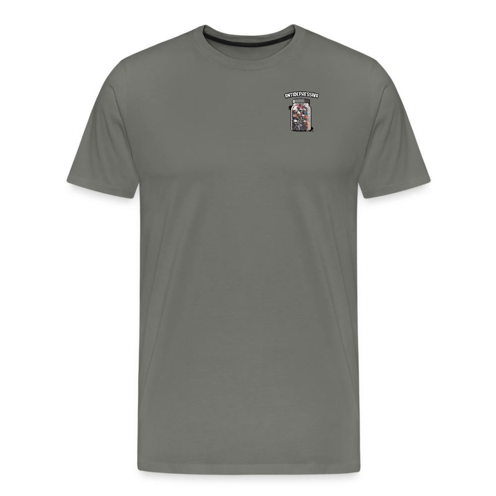 SPOD Männer Premium T-Shirt | Spreadshirt 812 Asphalt / S Antidepressiva - Männer Premium T-Shirt E-Bike-Community