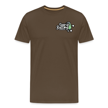 SPOD Männer Premium T-Shirt | Spreadshirt 812 Edelbraun / S Sons of Battery Boy - Männer Premium T-Shirt E-Bike-Community