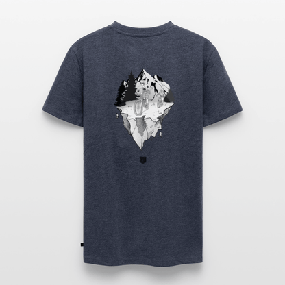 SPOD Männer Premium T-Shirt | Spreadshirt 812 FREEDOM FRONT & BACK Print Männer Premium T-Shirt E-Bike-Community