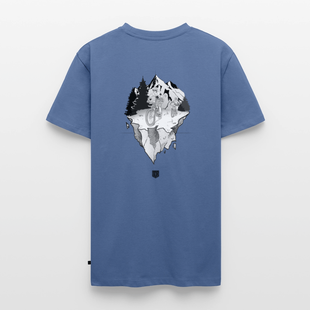 SPOD Männer Premium T-Shirt | Spreadshirt 812 FREEDOM FRONT & BACK Print Männer Premium T-Shirt E-Bike-Community