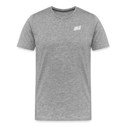 SPOD Männer Premium T-Shirt | Spreadshirt 812 Grau meliert / S SONS (2 Seiten) - Männer Premium T-Shirt E-Bike-Community