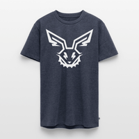 SPOD Männer Premium T-Shirt | Spreadshirt 812 Jeansblau / M Electro Bunny Weiß - Männer Premium T-Shirt E-Bike-Community