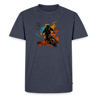 SPOD Männer Premium T-Shirt | Spreadshirt 812 Jeansblau / S Color Biker - Männer Premium T-Shirt E-Bike-Community