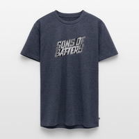SPOD Männer Premium T-Shirt | Spreadshirt 812 Jeansblau / S SONS OF BATTERY - Signature 3D - Männer Premium T-Shirt E-Bike-Community